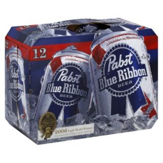 Pabst Blue Ribbon Beer 12 oz, 12 pk