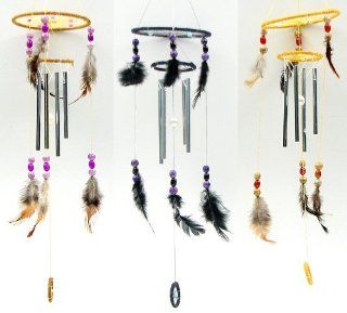 Dream Catcher Chime 3 Assorted Styles Priced Each  Wind Noisemakers  Patio, Lawn & Garden