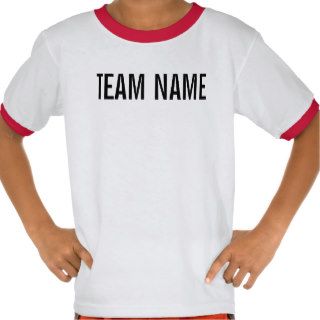 Name and number t shirts.