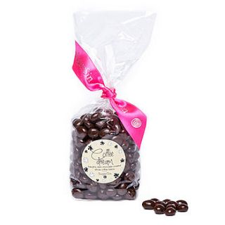 chocolate covered coffee beans by sugarsin
