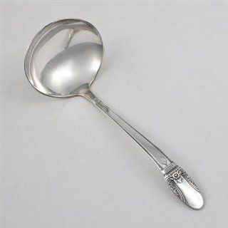 First Love by 1847 Rogers, Silverplate Gravy Ladle Kitchen & Dining