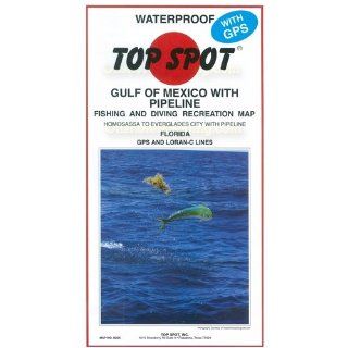 Top Spot Fishing Map from West Coast Florida Offshore Homosassa to Everglades City  Fishing Charts And Maps  Sports & Outdoors