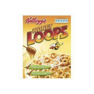 Kellogg's Honey Loops 375G  Kelloggs Cereal Honey  Grocery & Gourmet Food