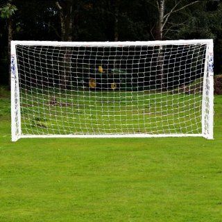 FORZA Soccer Goal 12x6   The ultimate home soccer goal Leave up in all weathers & takes 1000s of shots  Backyard Soccer Goals  Sports & Outdoors