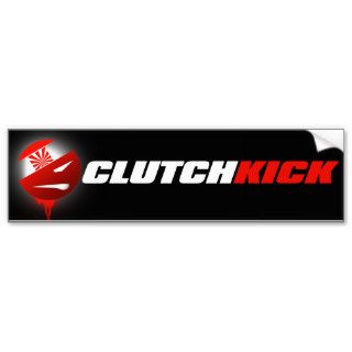 Clutch Kick Bumper Sticker