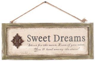 Wilco Imports 'Sweet Dreams' Wooden Sign, 20 3/4 Inch by  3/4 Inch by 8 3/4 Inch   Decorative Plaques