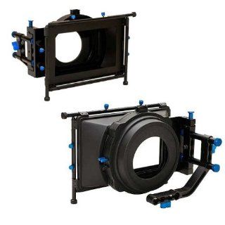 4x5.65" DSLR Matte Box Dual Filter Trays for 15mm Rod Sytem DSLR 5D 7D 650D 5DIII by Wmicro  Home Security Systems  Camera & Photo