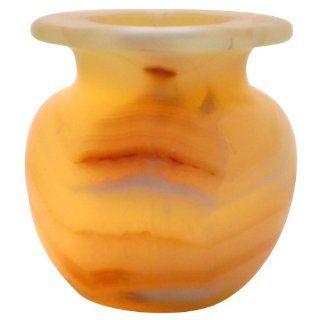 Alabaster Handmade Vase Candle Lamp   A004   Decorative Vases