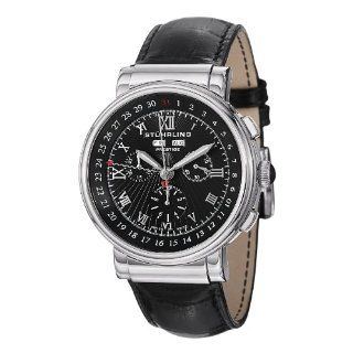 Stuhrling Original Men's 380.33151 Sparta Date Black Stuhrling Watches
