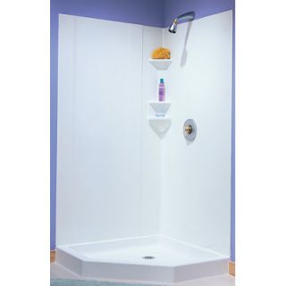 Swanstone Everyday Essentials Two Panels High Gloss Shower Wall Kit