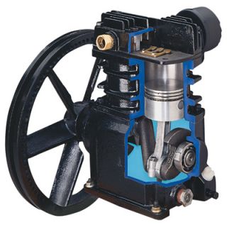 Ingersoll Rand Single-Stage Compressor Pump — 3 HP, Model# SS3  Air Compressor Pumps