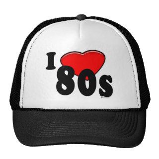 I Love 80s Hat