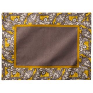 Threshold™ Paisley Placemat Set of 4   Gold