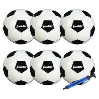 Franklin Sports Competition 100 6 Pack of Soccer