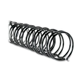 GBC WireBind Binding Spines, 0.375 Inch Spine Diameter, Black, 75 Sheet Capacity, 100 Spines (9775018)  Wire Binding Spines 