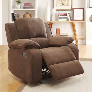Marcelle Glider Recliner Polyester Chair Recliners