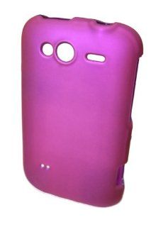 GO HC382 Snap on Hard Shell Protective Hard Case for HTC Wildfire S (Metro PCS)   1 Pack   Retail Packaging   Purple Cell Phones & Accessories