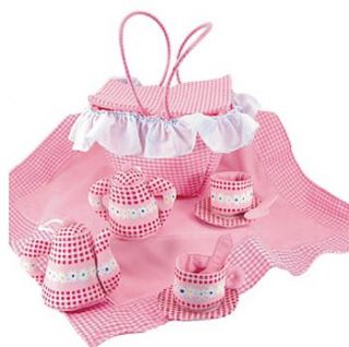 personalised tea party set by jolly fine
