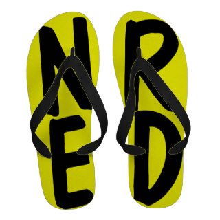 NERD AWESOME FLIP FLOPS TEMPLATE