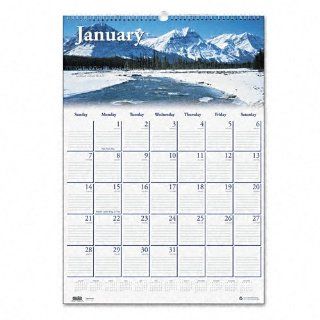 Wall Calendar, Monthly, 12x16 1/2 HOD378 