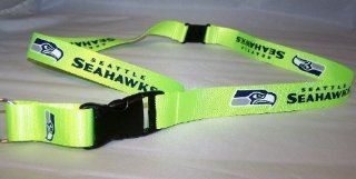 NFL Seattle Seahawks Neon Lanyard  Sports Fan Keychains  Sports & Outdoors