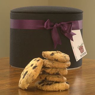 executive black hat box cookies by original hat box cake co