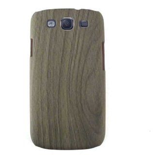 Cell Armor SAMI747 PC TE386 Hybrid Fit On Case for Samsung Galaxy S3   Retail Packaging   Dark Wood Pattern Cell Phones & Accessories