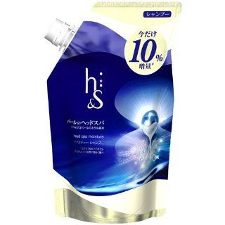 P&G h&s  Shampoo Head Spa Moisture Shampoo Refill 380ml (Japan Import) Health & Personal Care