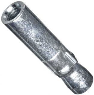 Wej It PD Internally Threaded Drop In Anchor, Carbon Steel, Zinc Plated Finish, Inch