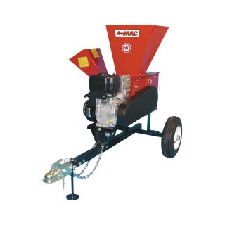 Merry Mac Highway-Towable Chipper/Shredder — 249cc Briggs & Stratton Intek OHV Engine, 3 1/2in. Capacity, Model# 12PHT1100M  Chippers, Shredders   Stump Grinders