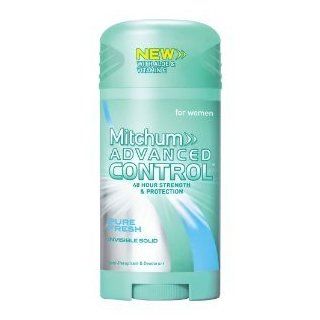 Mitchum Advanced Control Anti Perspirant & Deodorant Women's, Pure Fresh (Pack of 6) Health & Personal Care