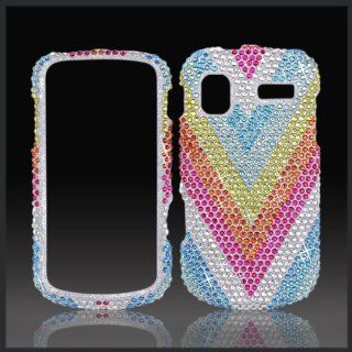 Rainbow V "Cristalina" crystal bling case cover for Samsung Focus i917 Cell Phones & Accessories