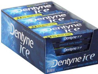 Dentyne Ice Peppermint Split To Fit .384 Oz   Case Pack 9 SKU PAS1123176 Kitchen & Dining
