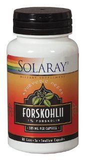 Solaray   Forskohlii, 385 mg, 60 capsules Health & Personal Care