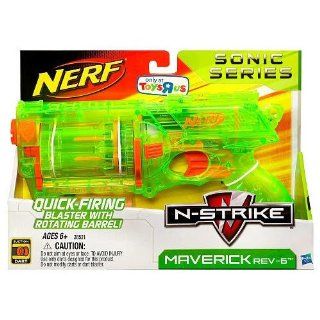 NERF N Strike Maverick Rev 6 Sonic Series Toys & Games