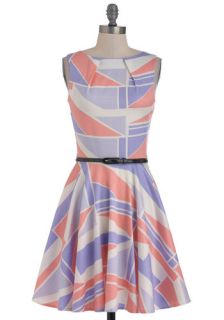 Luck Be a Lady Dress in Beach  Mod Retro Vintage Dresses