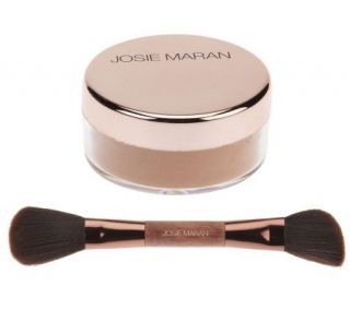 Josie Maran Argan Bronze Hydrating Liquid Powder with Brush —