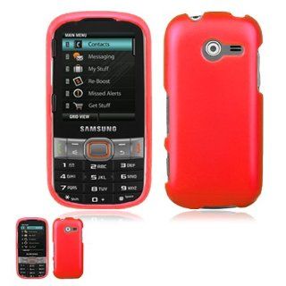 Samsung M390 Array Red Snap On Case Cell Phones & Accessories