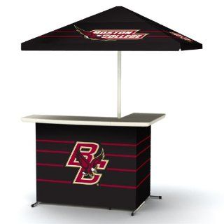 NCAA Boston Collage Eagles Portable Wheel Bag Travel L Shape Umbrella Basic Bar  Sports Fan Furniture  Sports & Outdoors