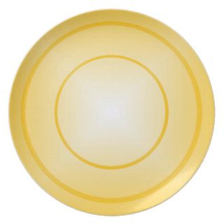 Gold Charger Melamine Plate
