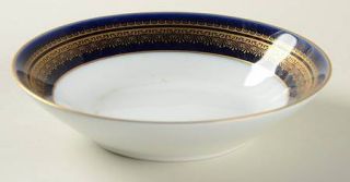Noritake Vienna Fruit/Dessert (Sauce) Bowl, Fine China Dinnerware   Blue Band, G