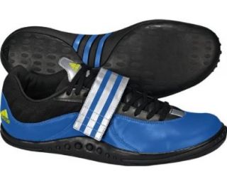ADIDAS Adizero Discus/Hammer Adult Shoes, Black/Blue, US9.5 Running Shoes Shoes
