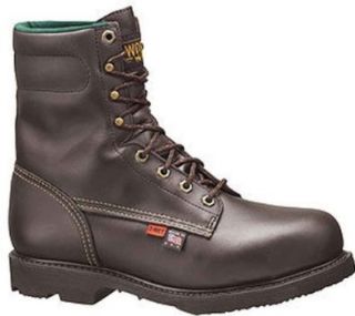Men's Work One 8" Steel Toe Leather Metatarsal Boots Shoes