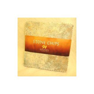 Stonehenge Stone Chips Natural Stones 5" Quilt Fabric Charm Squares Pack of 36