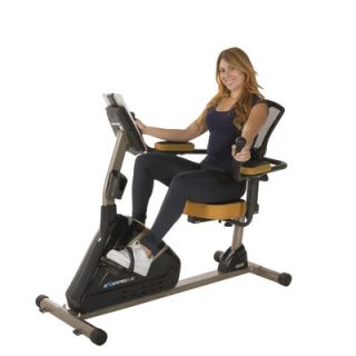 Exerpeutic Fitness 4000 Mobile App Tracking Magnetic Recumbent Bike