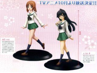 Girls und Panzer DXF figure GIRLS und PANZER anime prize Banpresto (all two full set) (japan import) Toys & Games