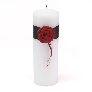 Midnight Rose Unity Candle