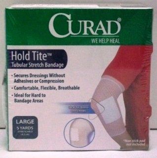 Curad Hold Tite Tubular Stretch Bandage Large 5 Yards (3 Pack)  Self Adhesive Bandages  Grocery & Gourmet Food
