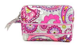 Vera Bradley Small Cosmetic in Paisley Meets Plaid Shoes