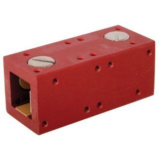 Pacific Bearing PBC 405 Aluminum Two Side Adjustable Square Linear Bearing 1 Inch Sq. I.D., 1 3/4 Inch Sq. O.D. x 2 1/4 Inch Long
